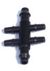 Manifold connector 6-5 mm for air- and watertube