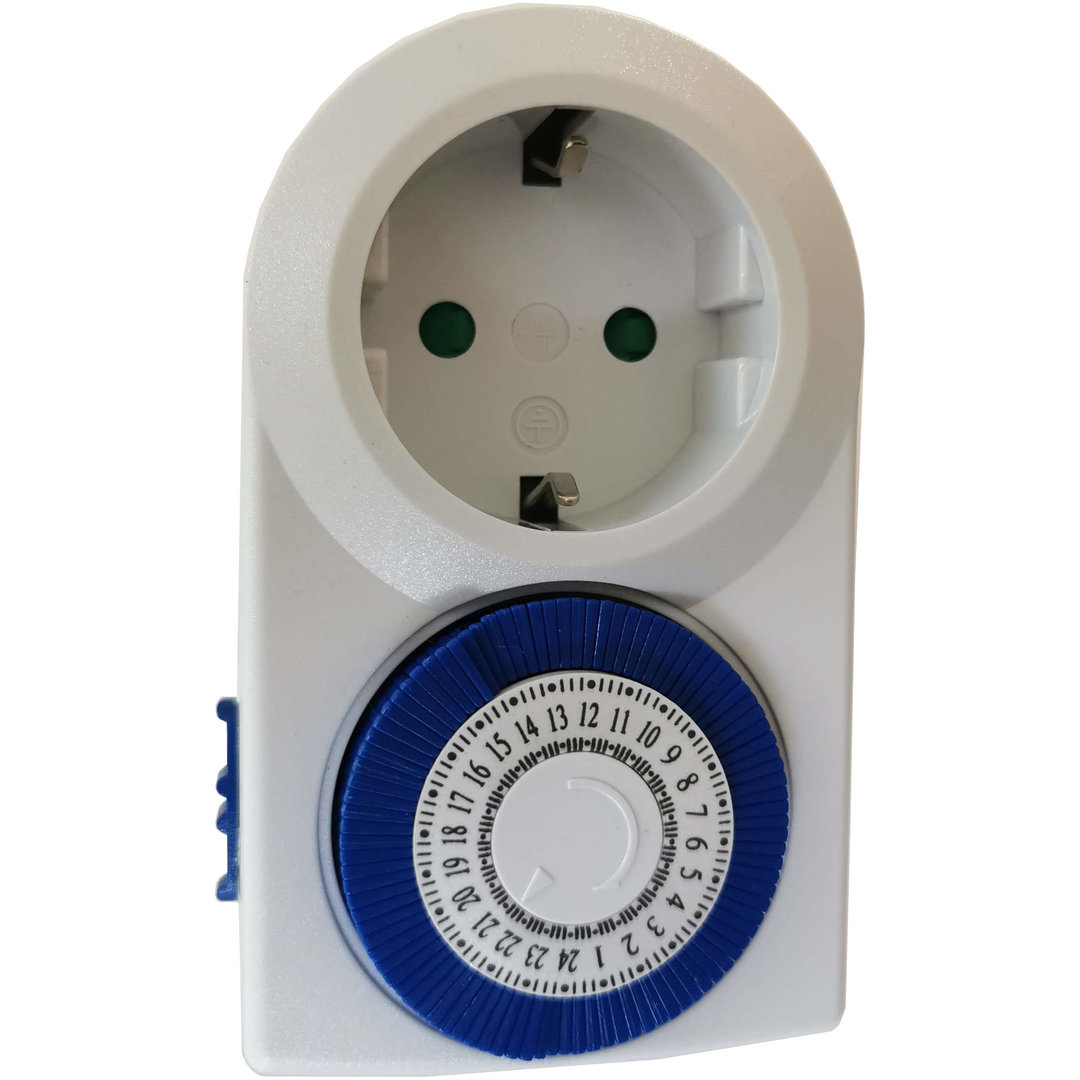 Timer for operating pump and lights indoor