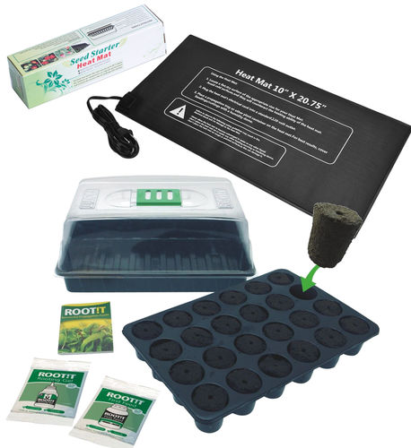 Seadling Package with Heat Mat and Rooting Propagation Kit | EU