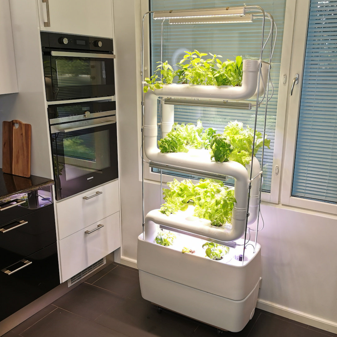 Vertical Hydroponic Food garden system kit | Supragarden 3+3